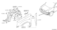 668942DZ0A-COVER-FRONT FENDER,RH