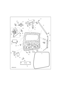 C00029152-Bumper assy-t/gate ctr