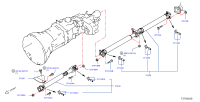 373004JM5C-SHAFT ASSY-REAR PROPELLER
