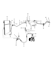 68161174AA-LINE A/C SUCTION INCLUDES: SEALS