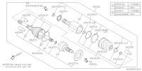 28321FJ020-DRV SFT ASSY 87 S28