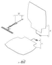 3B0972722-Receptacle, flat contact