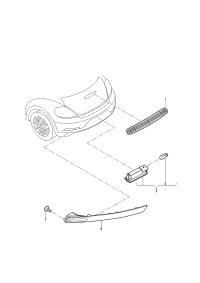 5C5945701D-LED rr lamp & fog lamp