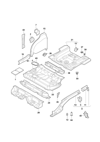 34D813114C-Channel, spare wheel