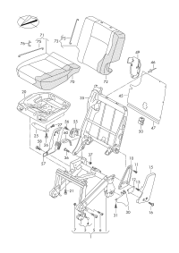 N10654902-Bolt, flat w/insert, female