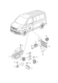 7E0957917-Relay for differential lock relay position/identification number: