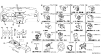 252614CL0A-SW ASSY-BACK DO