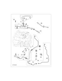 C00119003-Tube assy-clutch