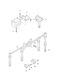 06A905430AF-IGNITION CABLE M112