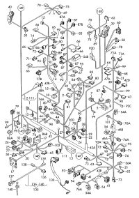 7L0971341G-Mechanism & cable guide
