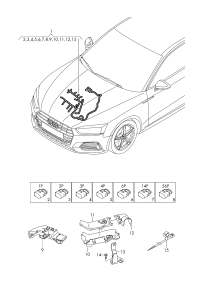 06M971595BD-Harness-motor