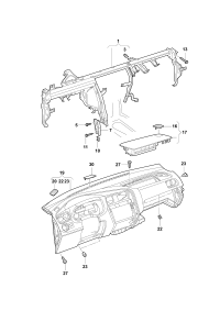 34D857003A-Panel, instrument
