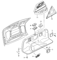 4E0867975M-Garnish, rr. hatch
