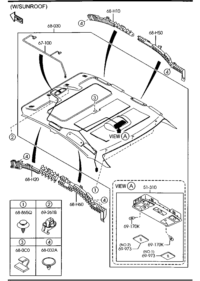 LC6269261B-Bracket, sunvisor