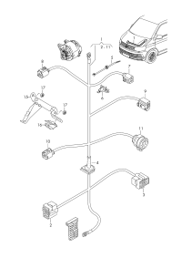 03L971845G-Bracket-cable