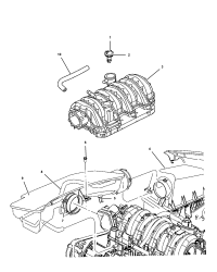 53013759AB-HOSE MAKE UP AIR FROM AIR CLEANER TO INTAKE MANIFOLD