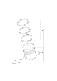 04E107065DG-Piston complete
