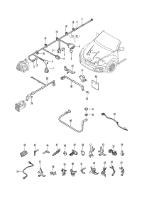 5C0971230FJ-Wiring harness