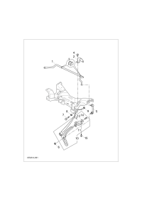 C00001209-Bar, front suspension stabilizer