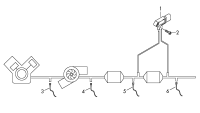 03L906051B-DIFF PRESSURE SENSOR/E90-93