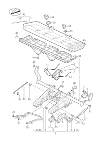 N10435506-Nut, self-locking hexagon