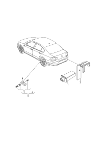 L30D907273-Cont unit, tire pressure monitor