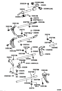 3321128010-FORK, REVERSE SHIFT