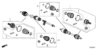 44018T3MA01-BOOT SET OUTBOARD