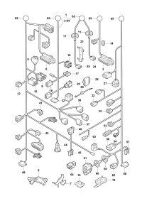 6Q0972705-Receptacle, flat contact