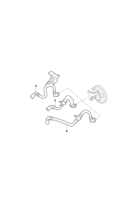 1KD612041D-Pipe, vaccum w/check