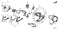 78501TLAA20ZA-Set assy-steering wheel