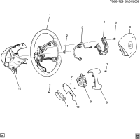 25889495-CONTACT,STRG WHL HORN(PART OF 1)(ACDelco #25889495)