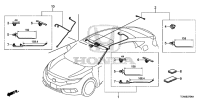 32156TEAT00-Sub cord, sunroof