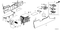 347503S5A01-LIGHT ASSY., FOOTWELL & BOX
