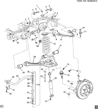 15864153-ARM,FRT UPR CONT(INCLS 9,11)(STUD IS NOT AVAILABLE SEPERATE)(ACDelco #15864153)