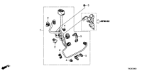 1N4106W0H00-HARNESS, MOTOR SENSOR WIRE