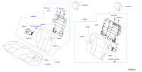 886213DG0A-Escutcheon-rr seat lock handle