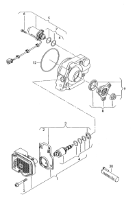 0AY598554A-Repair kit-all wheel drive control unit