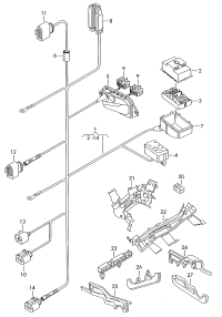 1K0937507B-Holder, relay
