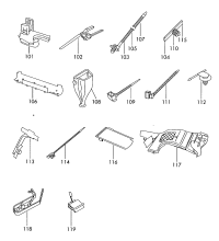 1K0971930A-Bracket-cable
