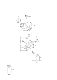 7E0611301F-Reservoir-brake fluid: