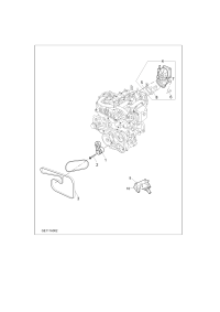 24104891-TENSIONER ASSY