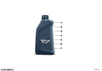 83212463695-BMW Engine Oil LL17FE 0W20