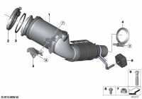 18328654543-Catalytic converter near engine