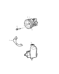 52089339AC-Pump assy, power steering w/pulley