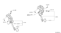 465012FL0A-PEDAL ASSY