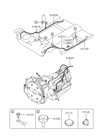 91551H1000-PROTECTOR-CENTER FLR,RH