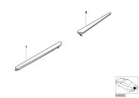 63146901571-REFLECTOR LH-RR BUMPER/X3 LCI
