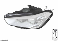 63119477811-Technology headlamp LED lh