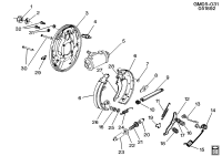 18017239-SHOE KIT,RR BRK(GM OF CANADA)(NON ASBESTOS)